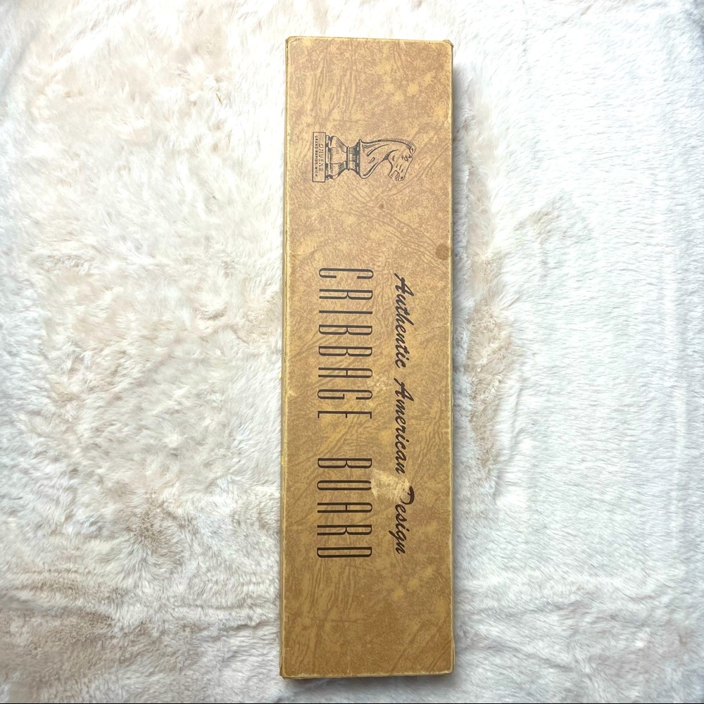 Dueke & Sons| Vintage Cribbage Board